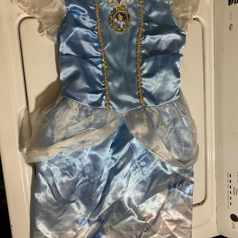 Blue Princess Cinderella Kids Costume